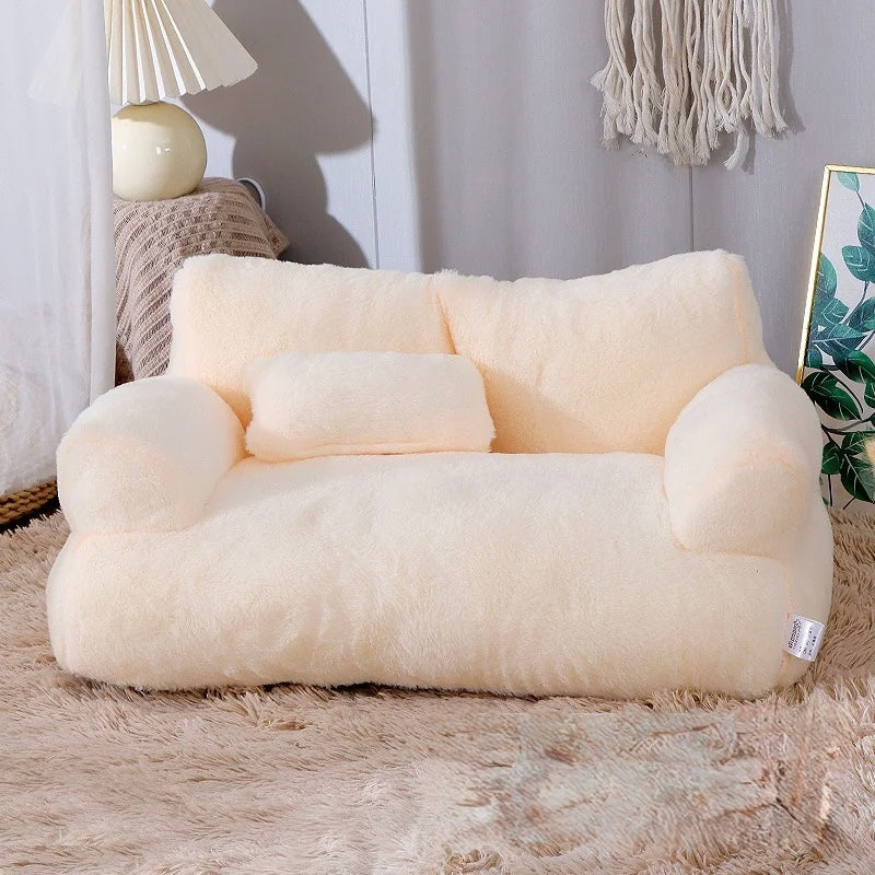 Luxury Plush Cat Bed