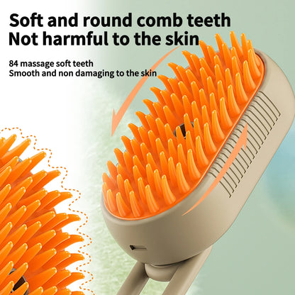 Steam Brush Grooming Comb