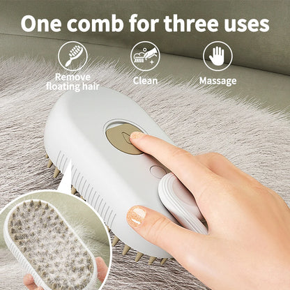 Steam Brush Grooming Comb