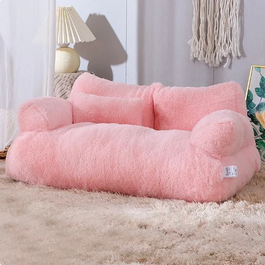 Luxury Plush Cat Bed