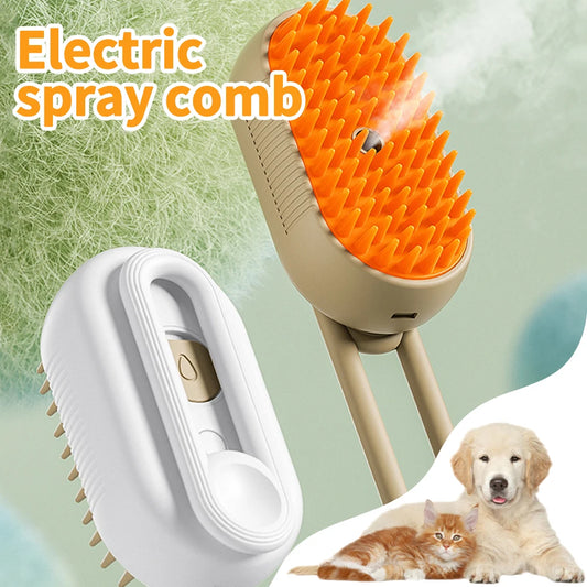 Steam Brush Grooming Comb